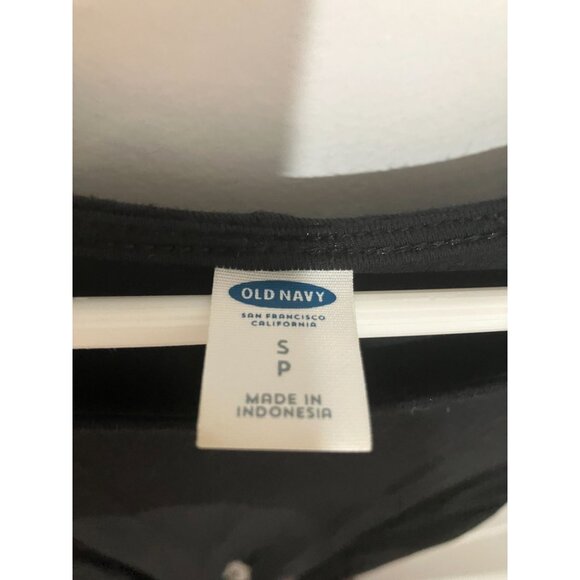 Old Navy Women's Simple Mini Dress, Black, Size Small Petite - Picture 2 of 3